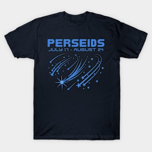 Perseids Shooting Stars Meteor Shower T-Shirt